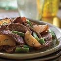 Beefy Potato Salad with Green Beans