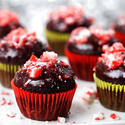 Mini Peppermint Cupcakes